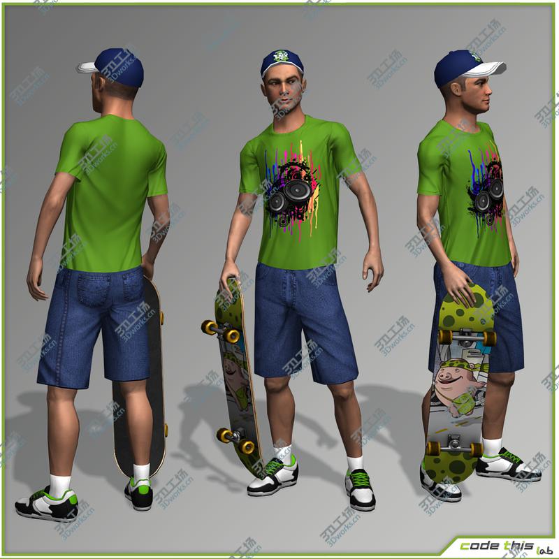 images/goods_img/202104091/White Skater 11414 tris/2.jpg